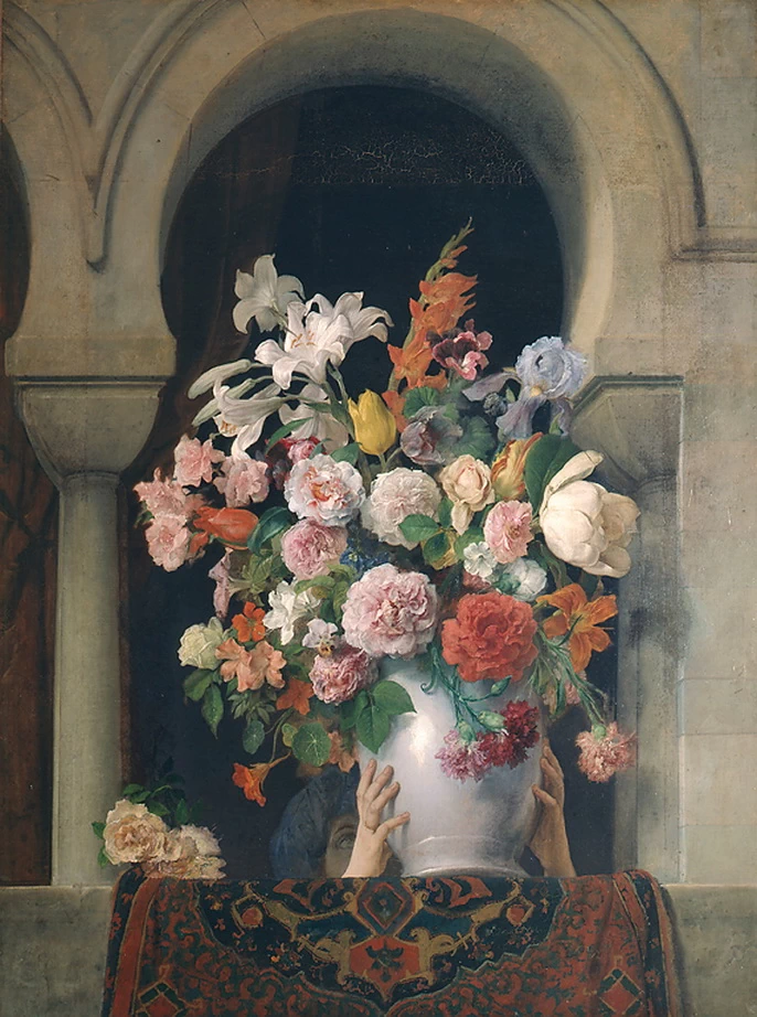 Vaso di fiori alla finestra - 1881, Pinacoteca Brera, Milano